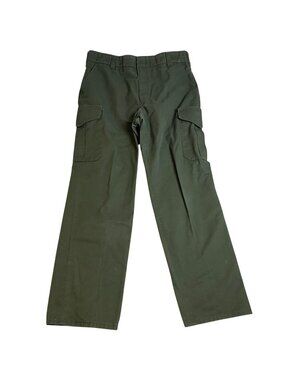 Horace Small Tactical Cargo Pants Mens 35 Straight Leg Green Outdoors Casual